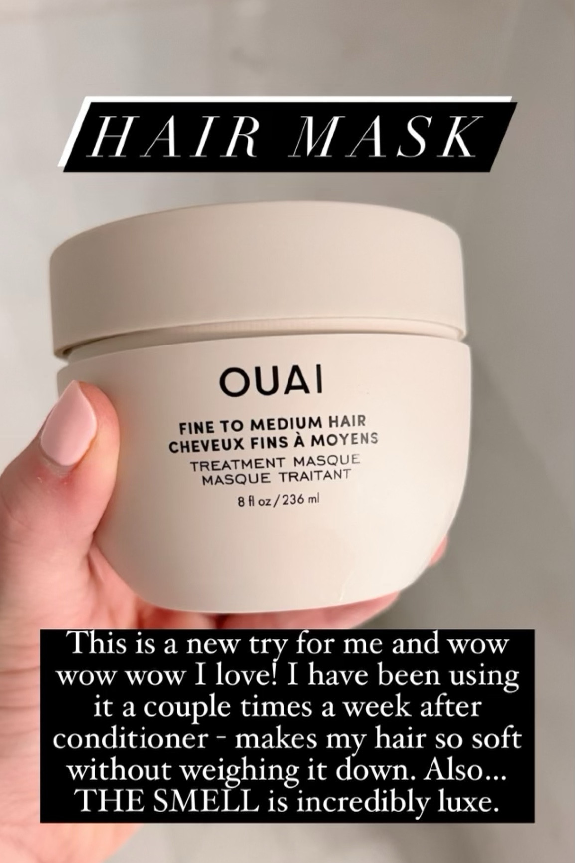 Ouai treatment mask 