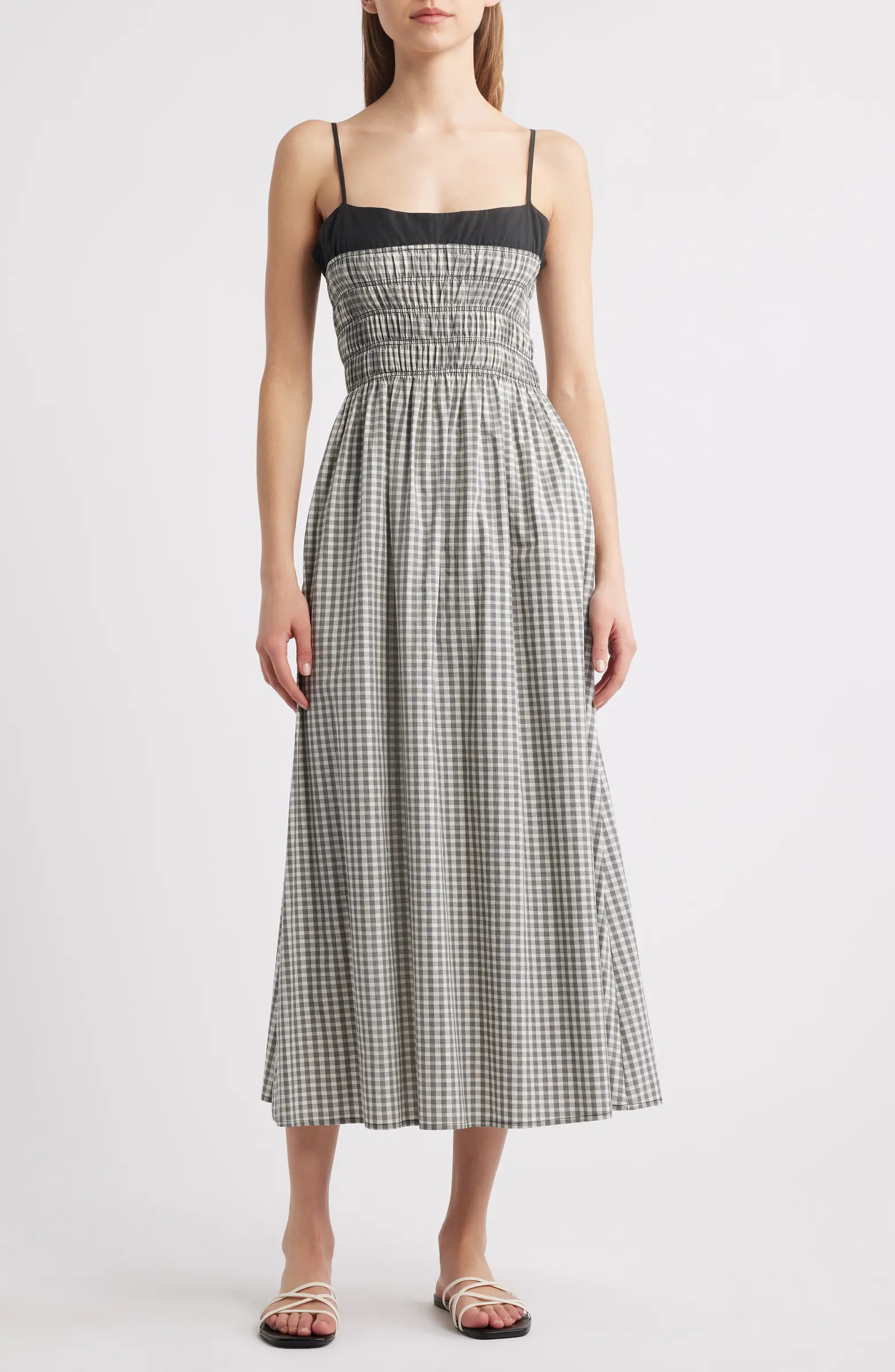 Primrose Gingham A-Line Dress | Nordstrom