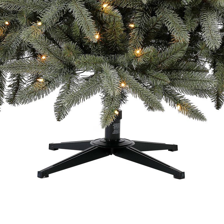 Holiday Time Clear Prelit Incandescent Green Hinged Fir Christmas Tree, 7.5' - Walmart.com | Walmart (US)