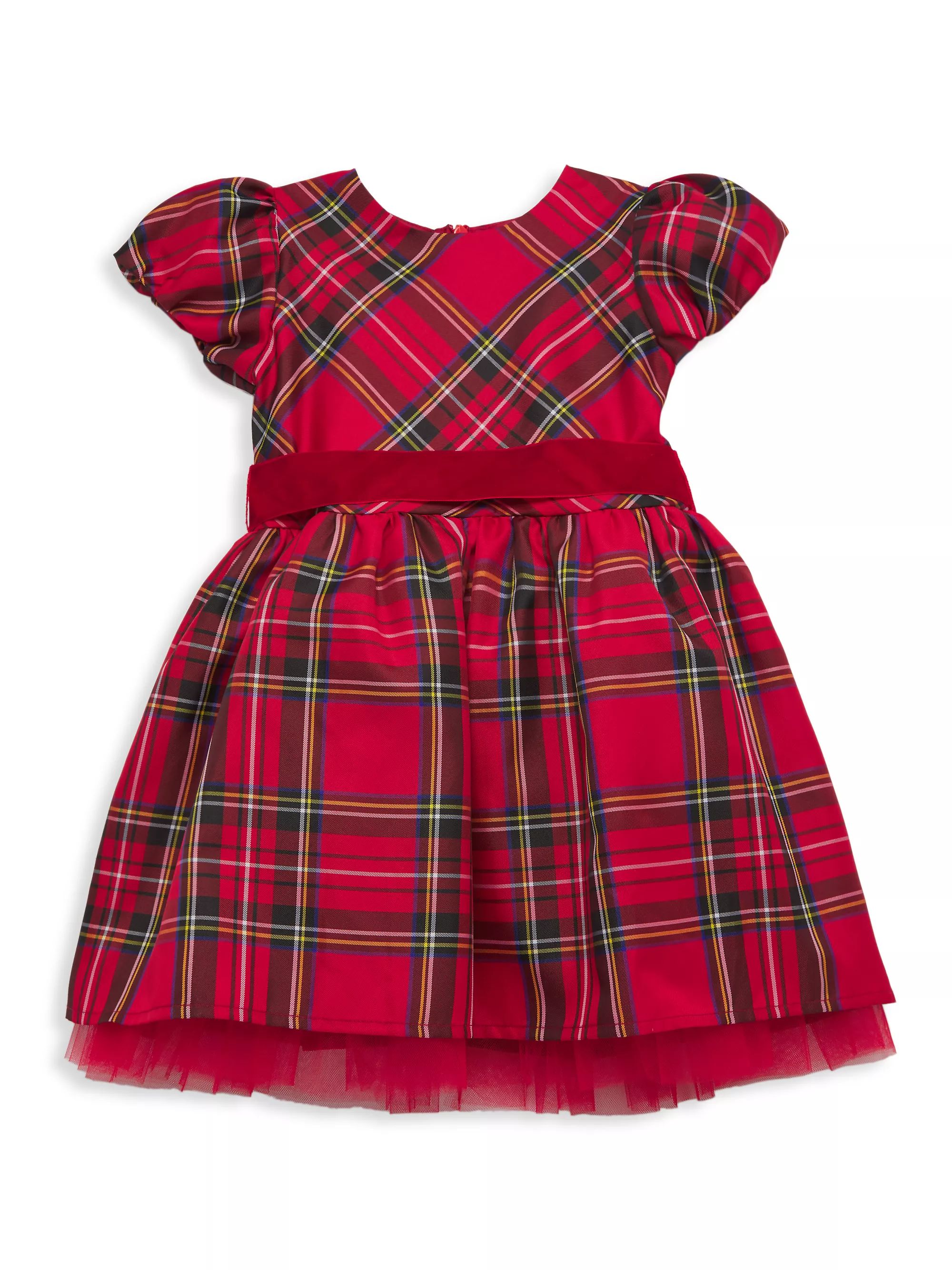 Baby Girl's,Little Girl's & Girl's Tartan Plaid Taffeta Dress | Saks Fifth Avenue