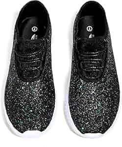 K KIP WOK Fashion Glitter Sneakers for Womens Silp On Running Shoes Lightweigt Tennis Walking Sne... | Amazon (US)