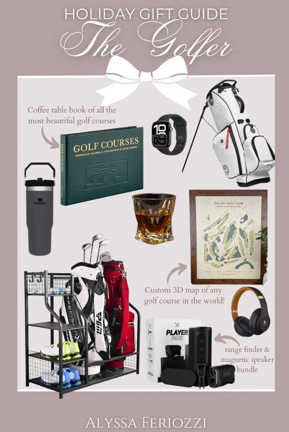 Gift ideas for the golfer in your life! Gift idea for dad
Gift idea for husband
Gift idea for brother
Holiday gift guide
#holidaygiftguide
#holidaygiftideas
#giftguides
#giftideas
#christmasgifts
#holidaygifts 
#giftideafordad
#giftideasforhusband


#LTKHoliday #LTKGiftGuide #LTKMens