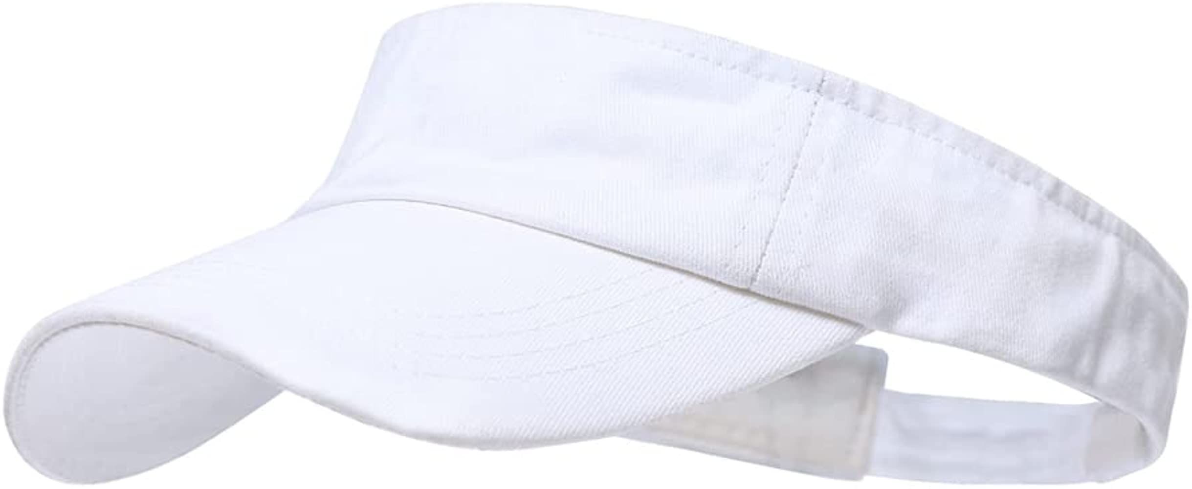 Sport Sun Visor Hats Adjustable Empty Top Baseball Cap Cotton Ball Caps for Women and Men | Amazon (US)