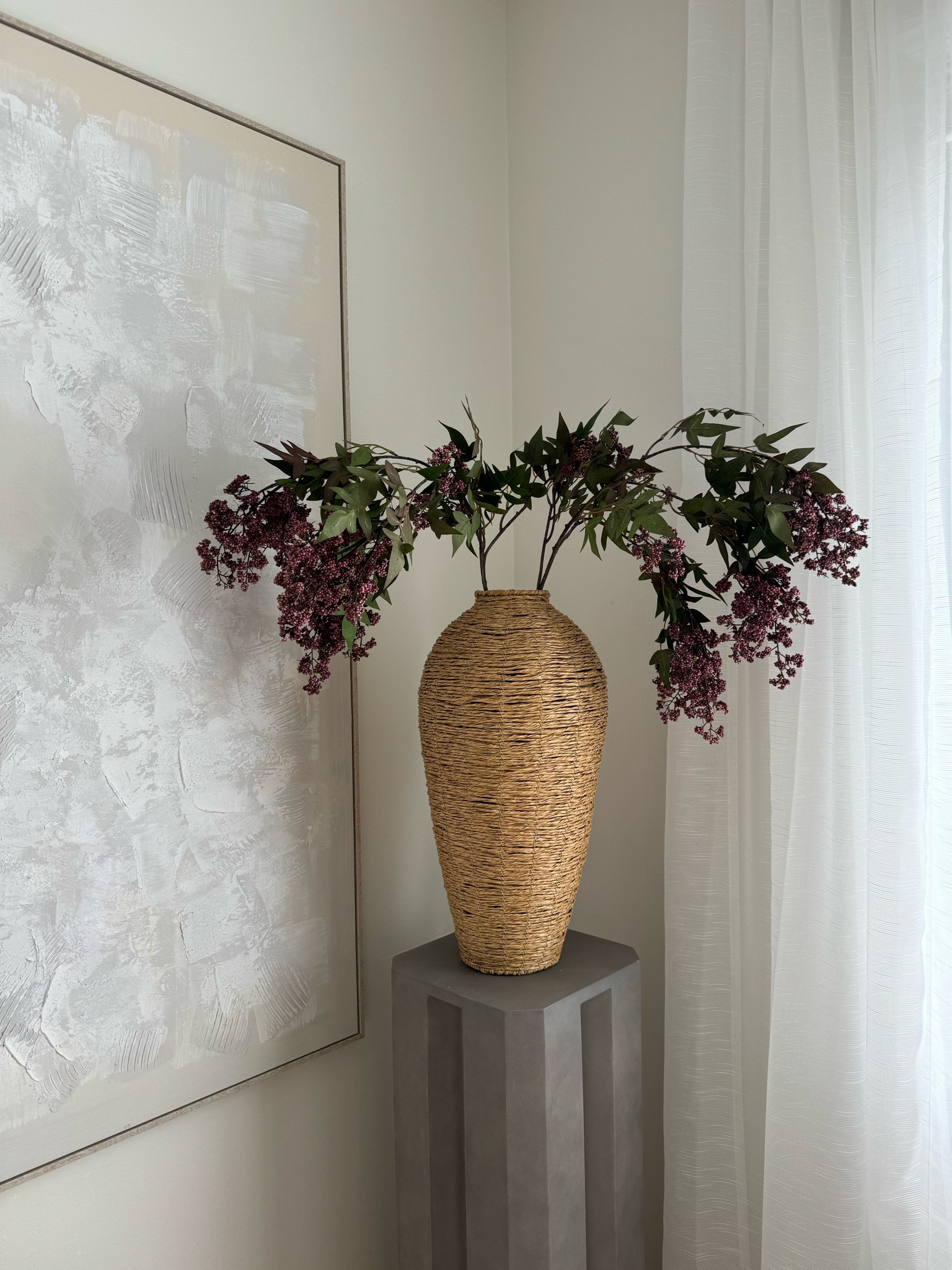 Walmart find! This floor vase and long stems are so beautiful and affordable!! @walmart #walmartfinds #walmarthome #walmart 

#LTKStyleTip #LTKFallSale #LTKSeasonal