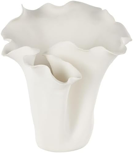 Deco 79 Ceramic Floral Decorative Vase, Abstract Floral Inspired Centerpiece, Flower Vase for Hom... | Amazon (CA)