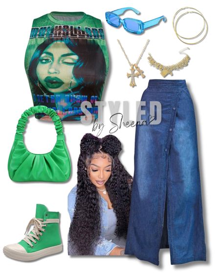 Long Split Front Denim Skirt Outfit Inspo


spring outfits, green Rick Owens sneakers, skirts, graphic sleeveless top, long jean skirt, green top handle bag, blue sunglasses, Y2K outfit, concert ootd, Amazon Outfits

#LTKstyletip #LTKshoecrush #LTKitbag