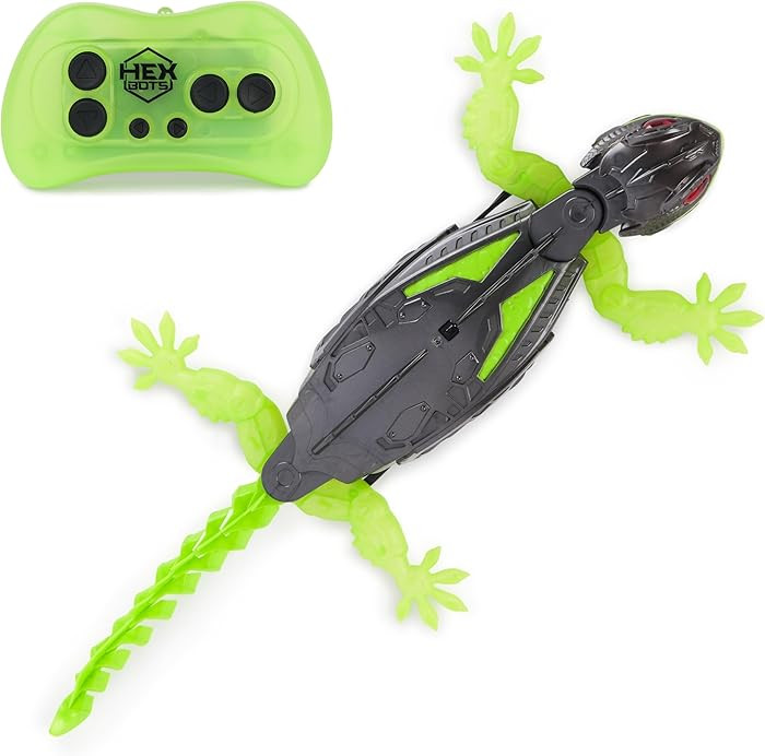 HEX Bots - WALLCRAWLER Gecko: Lagarto GECO Wall Climber - Rechargeable Remote Control Robot - 607... | Amazon (US)
