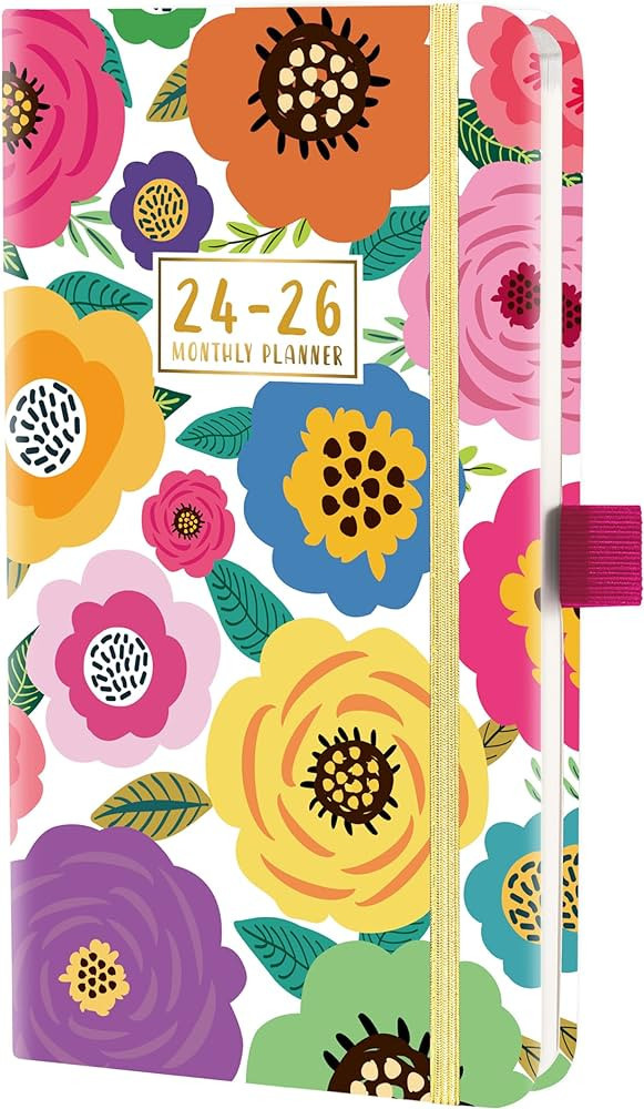 Pocket Planner/Calendar 2024-2026 - Monthly Pocket Planner/Calendar with 63 Notes Pages, Jan. 202... | Amazon (US)