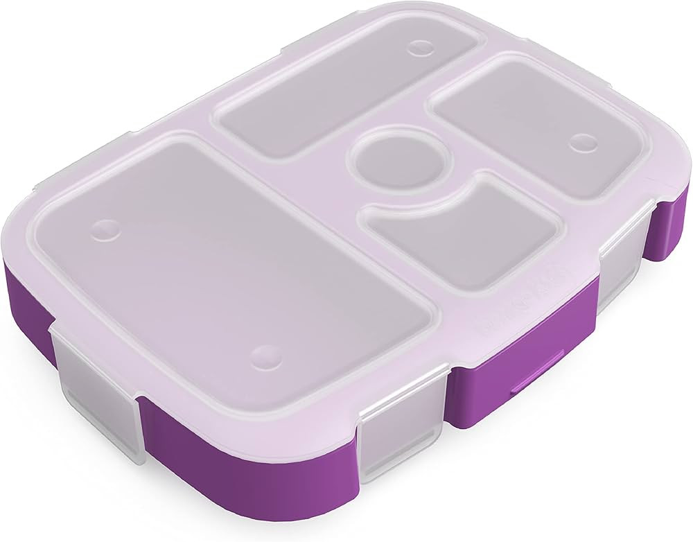 Bentgo Kids Tray with Transparent Cover (Purple) | Amazon (US)