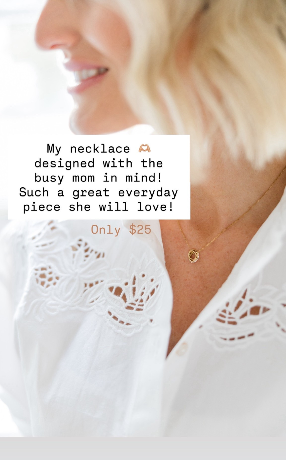 I designed this necklace with busy moms in mind 💕 such a great reminder to give yourself grace! Any mom would love to receive this!

Loverly Grey, Tiny Tags, Mother’s Day gift ideas, dainty gold necklace 

#LTKMothersDay