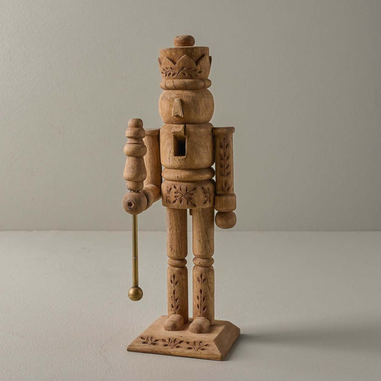 Carved Wood Nutcracker | Magnolia