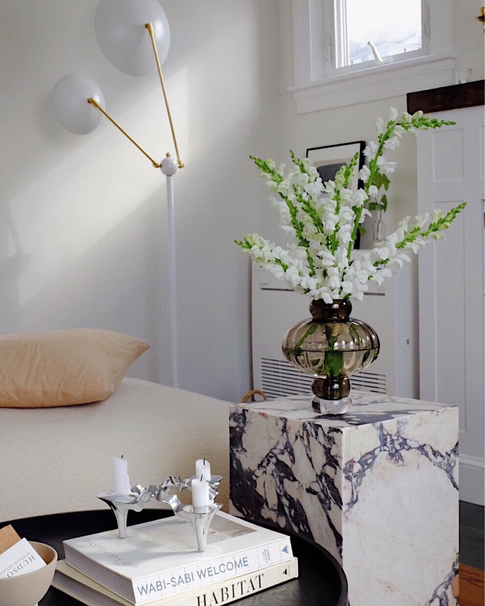 I get asked about this side table all the time and it’s one of my favorite pieces we’ve invested in for our home. I know I’ll have it forever 💜

#LTKhome