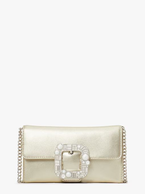 Bridal Buckle Metallic Crossbody | Kate Spade (US)