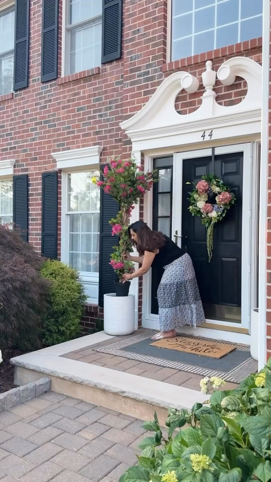 #ad Beautiful faux bougainvillea tree - it screams spring and summer! Perfect  for porch or patio decor! @Wayfair #wishyouwerehere #outdoor #Wayfair
#WayfairPartner
@shop.ltk #ltkit #liketk.it

#LTKSeasonal