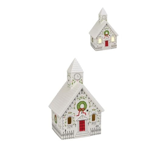 December Diamonds City Church Ornament – Hand-Painted Holiday Village Christmas Tree Decoration | Amazon (US)