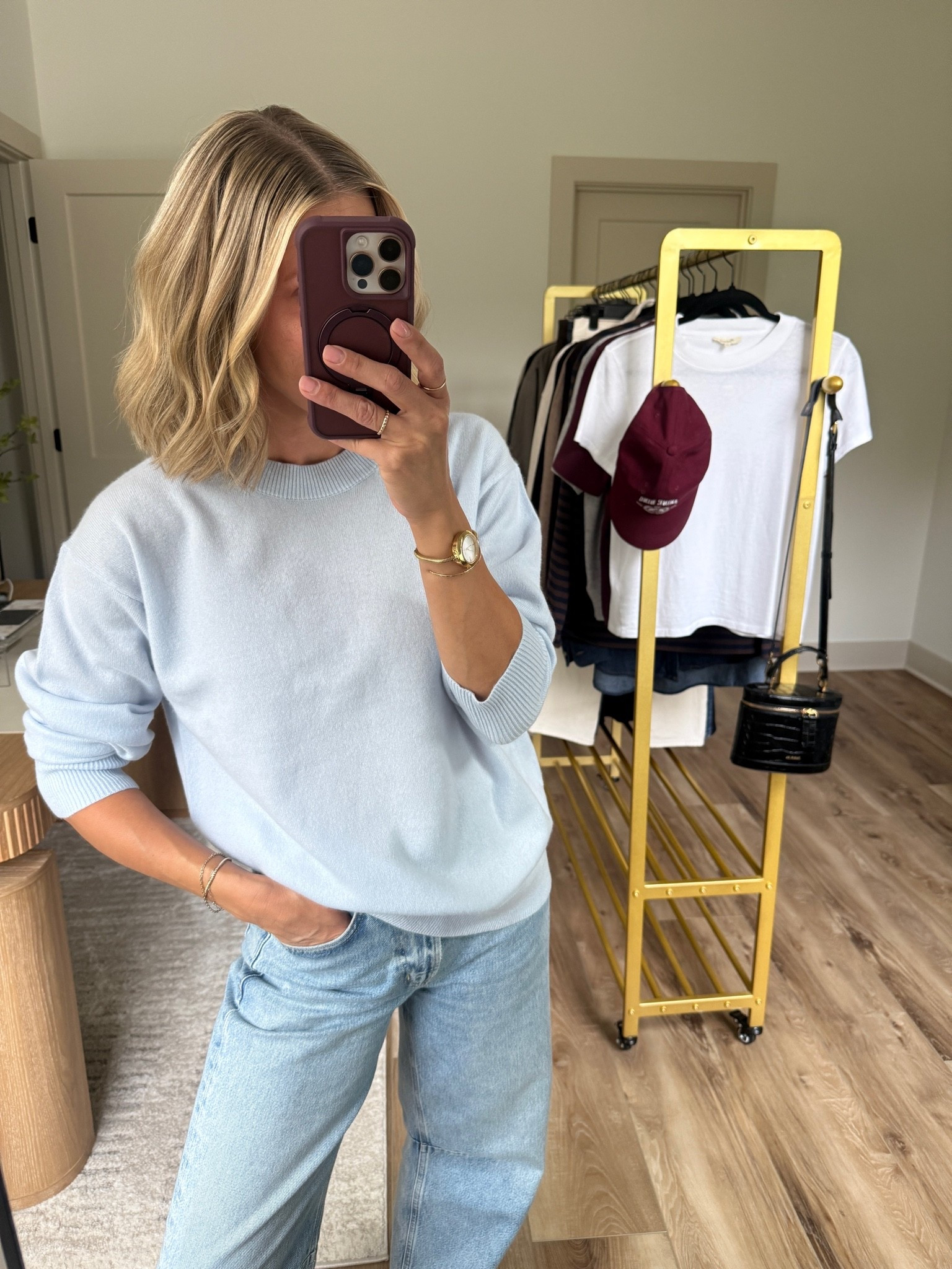 Wearing small (relaxed fit)

#LTKOver40 #LTKSeasonal #LTKootd
