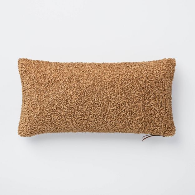 Boucle Throw Pillow with Exposed Zipper – Threshold™ designed with Studio McGee | Target