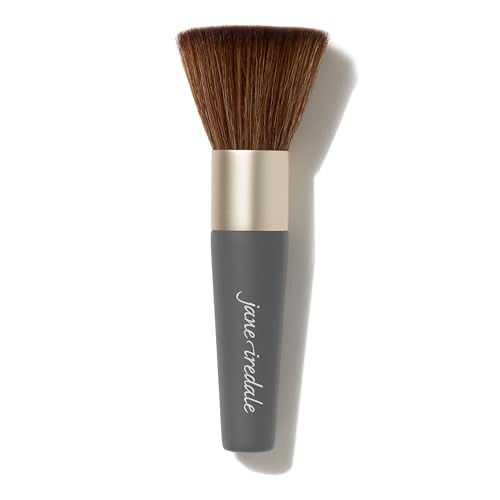 jane iredale Pro Series The Handi Brush, Medium, Semi-Dense Complexion Brush for Controlled, Even Application of Powder Makeup, Vegan, Cruelty Free | Amazon (US)
