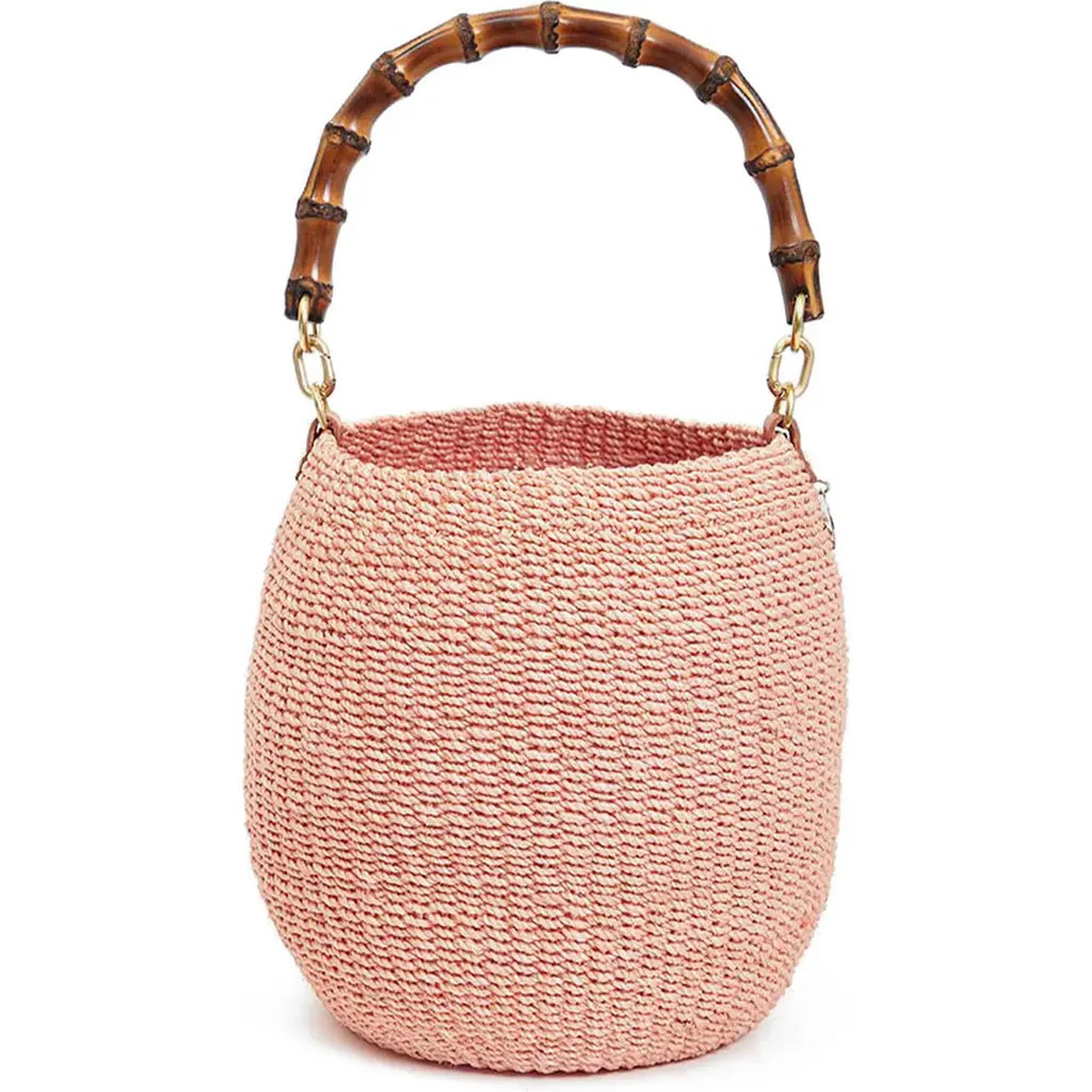 Clare V. Pot de Miel Top Handle Bag in Blush at Nordstrom | Nordstrom