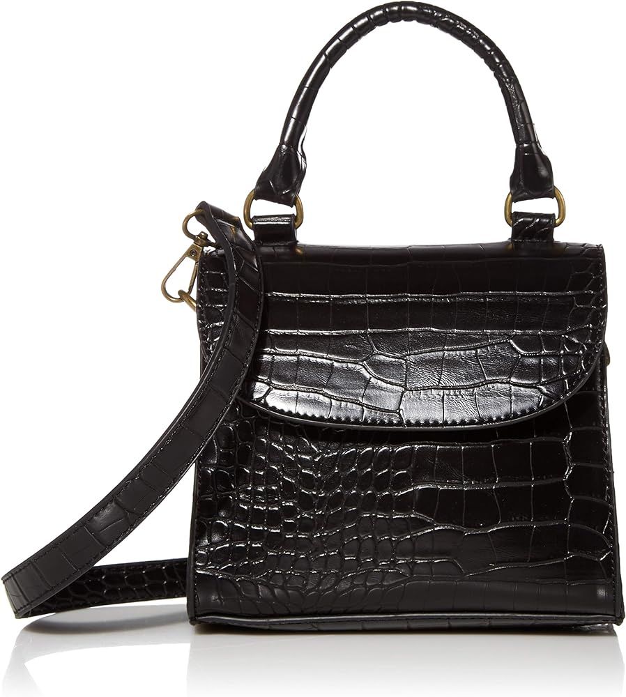 Amazon.com: The Drop Women's Diana Top Handle Crossbody Bag, Black : Clothing, Shoes & Jewelry | Amazon (US)