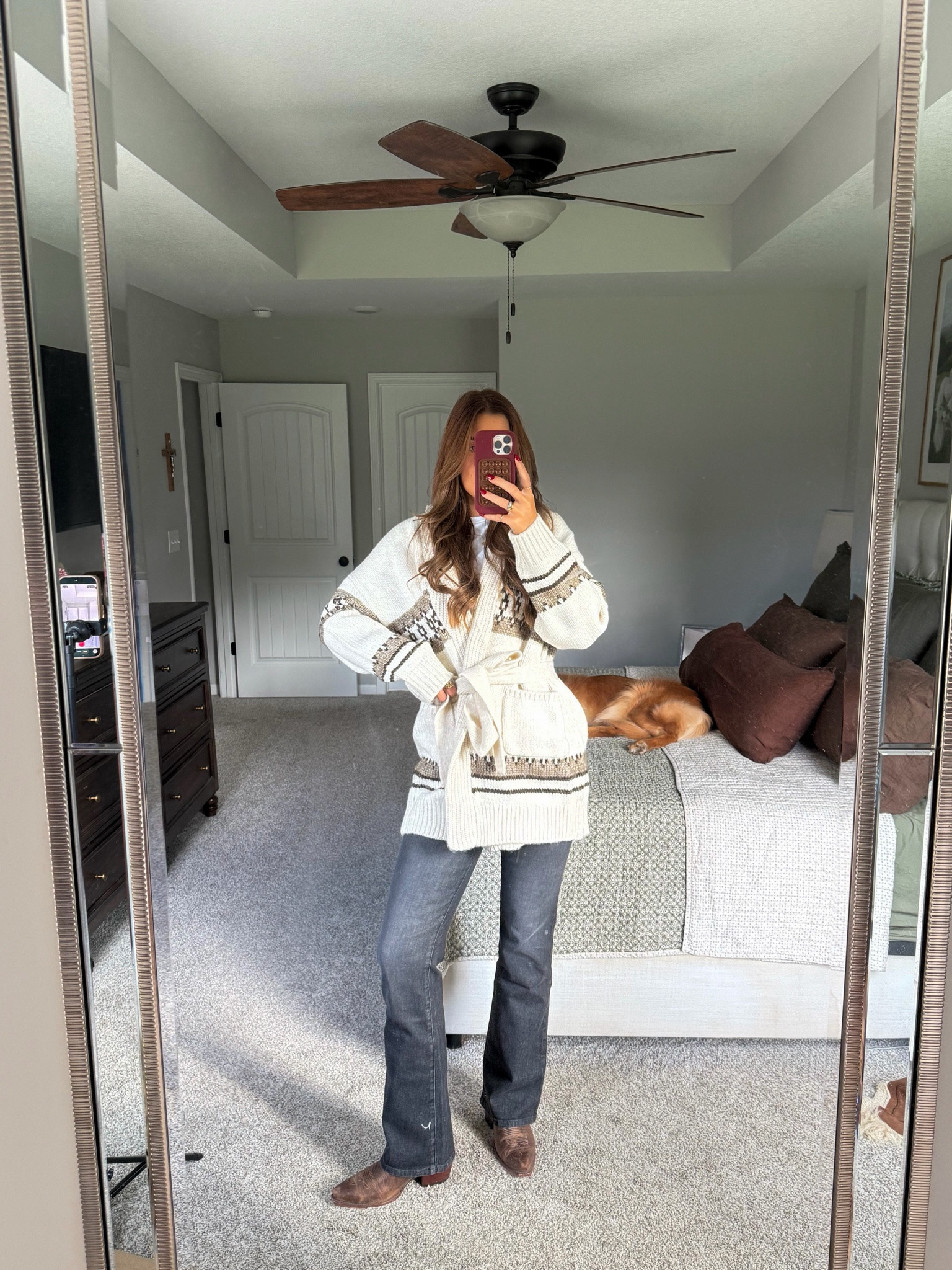 walmart!! size 4 long in jeans but i would size down one! sweater runs a little over sized (i did a medium)

#LTKootd #LTKgrwm #LTKTall
