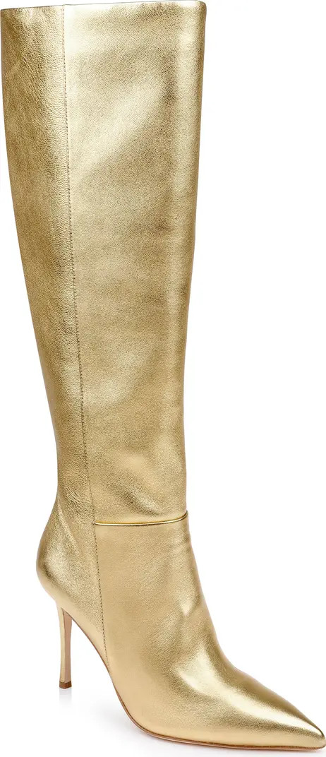 Badgley Mischka Collection Runway Pointed Toe Over the Knee Boot (Women) | Nordstrom | Nordstrom