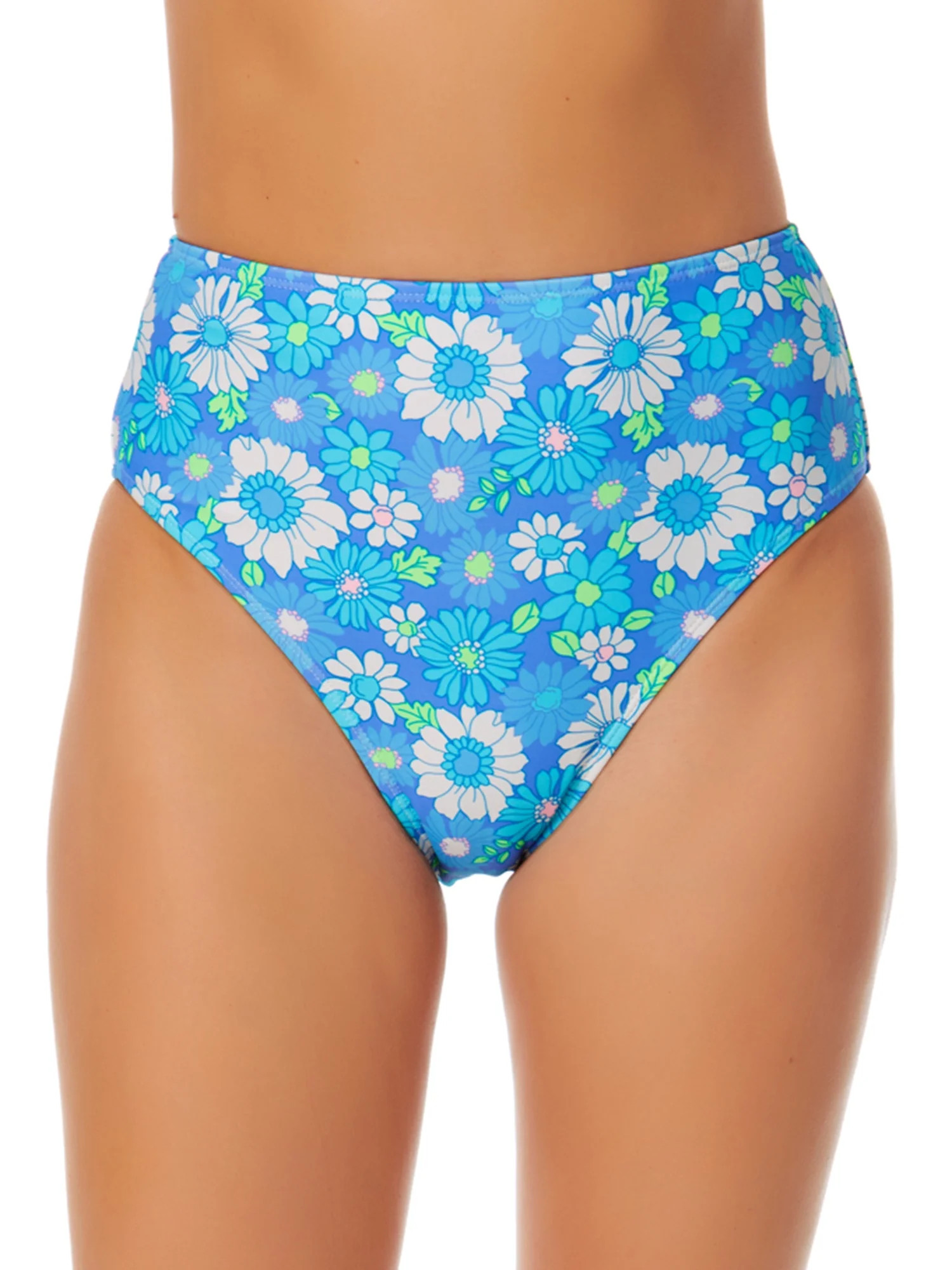 No Boundaries Tricot Print High Waist Bottom - Walmart.com | Walmart (US)