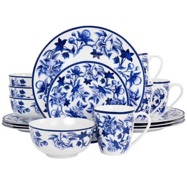 Martha Stewart Ceramic Dinnerware Set - Service for 4 | Wayfair North America