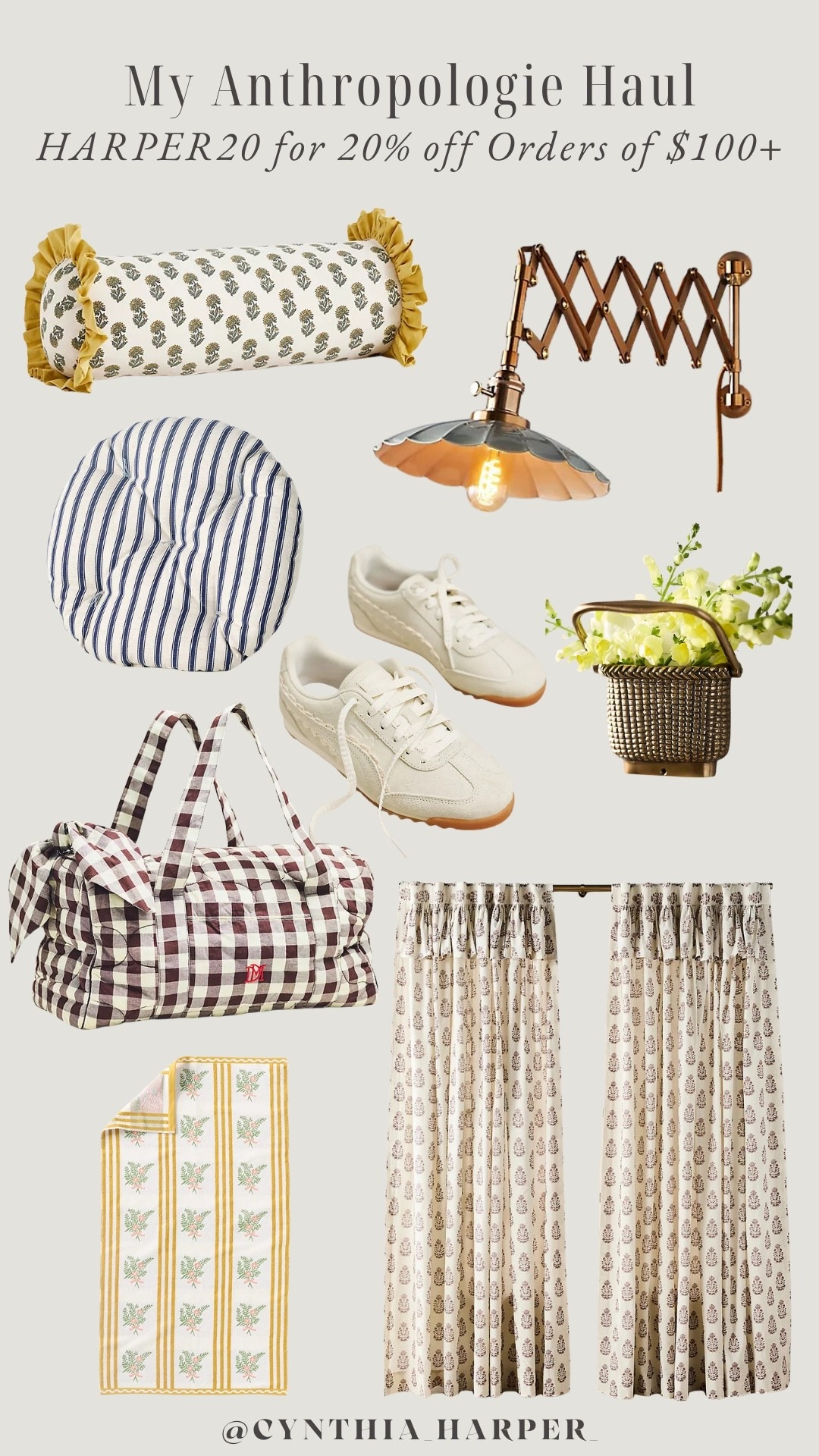 My Anthropologie haul!

HARPER20 for 20% off Orders of $100+