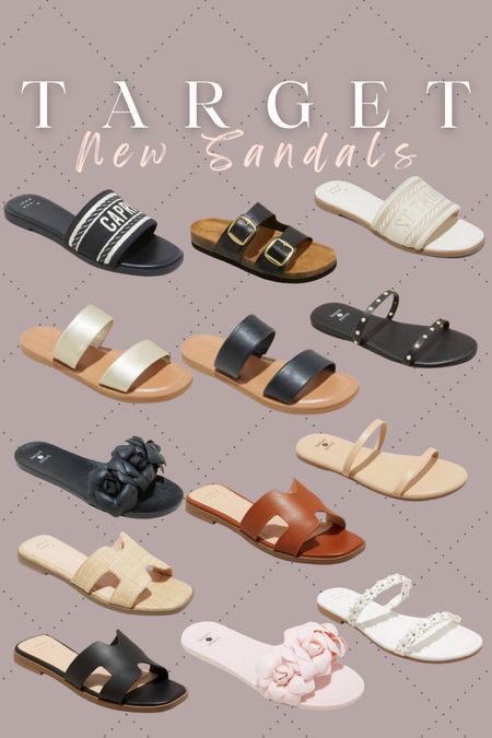 Target always has the best slide sandals IMO!  These new releases are 🔥!

#LTKshoecrush #LTKSeasonal #LTKfindsunder50
