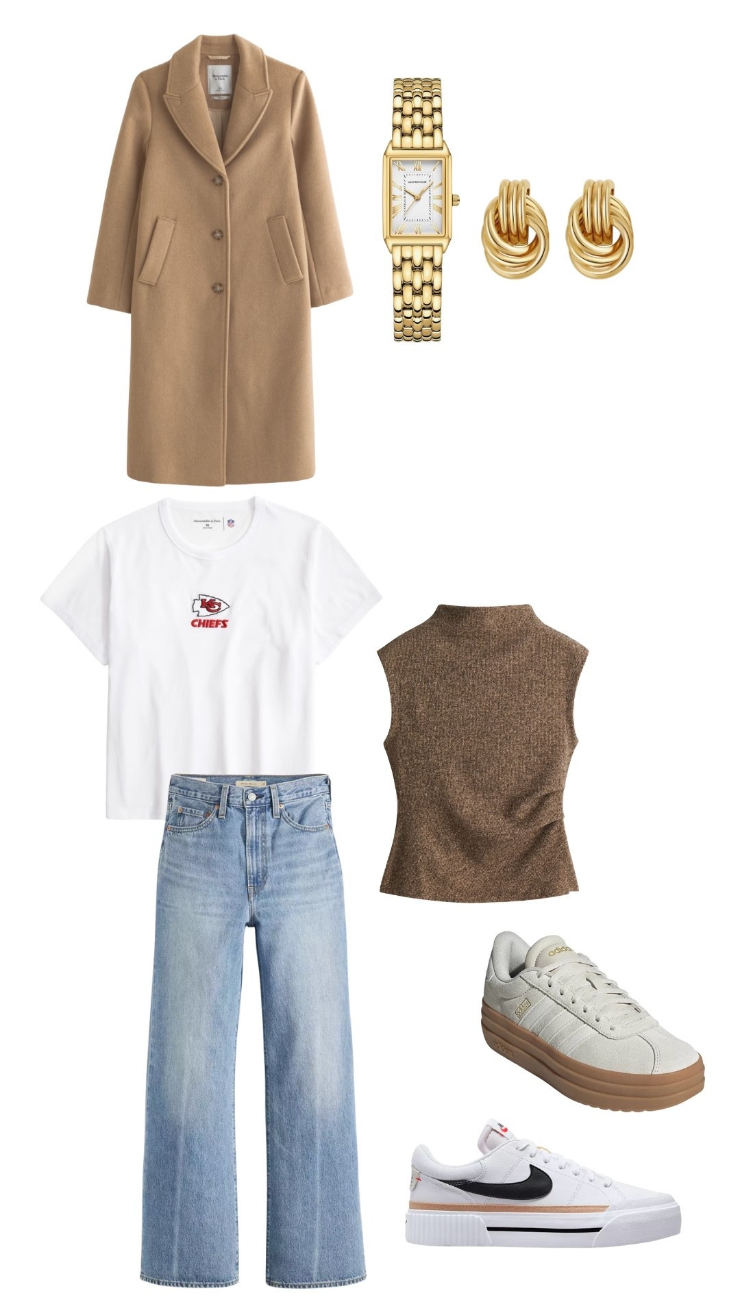 Staples from a petite capsule closet.

#LTKmomlife #LTKPetite #LTKootd