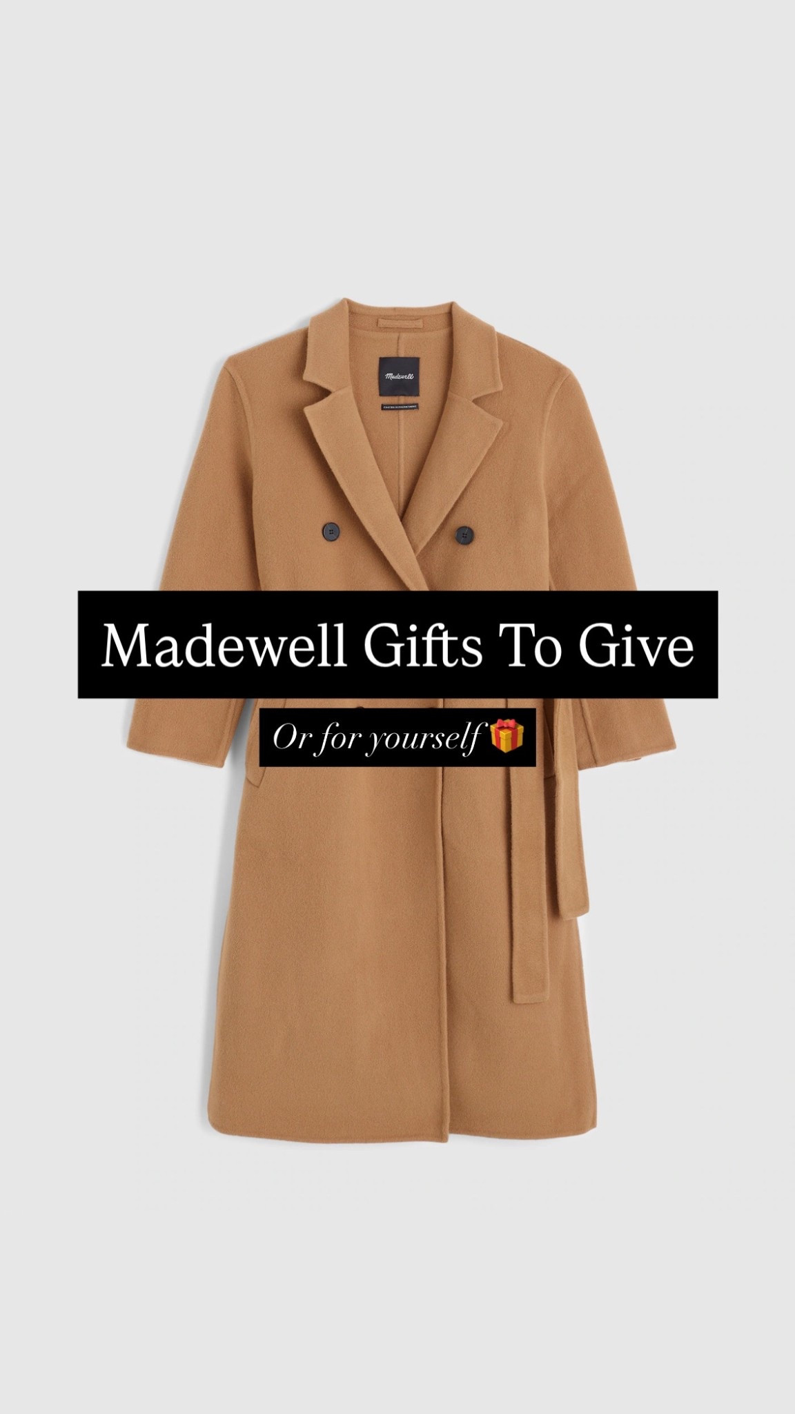 Madewell gifts to give to or for yourself 😉

#LTKHoliday