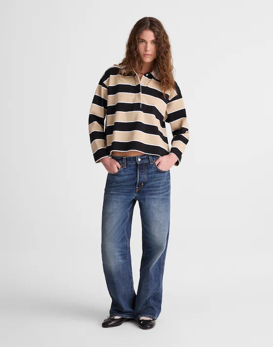 Rugby Polo Shirt | Madewell