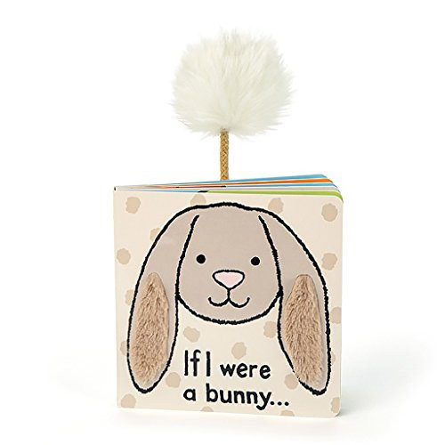 Jellycat Baby Touch and Feel Board Books, If I were a Bunny, Beige | Amazon (US)