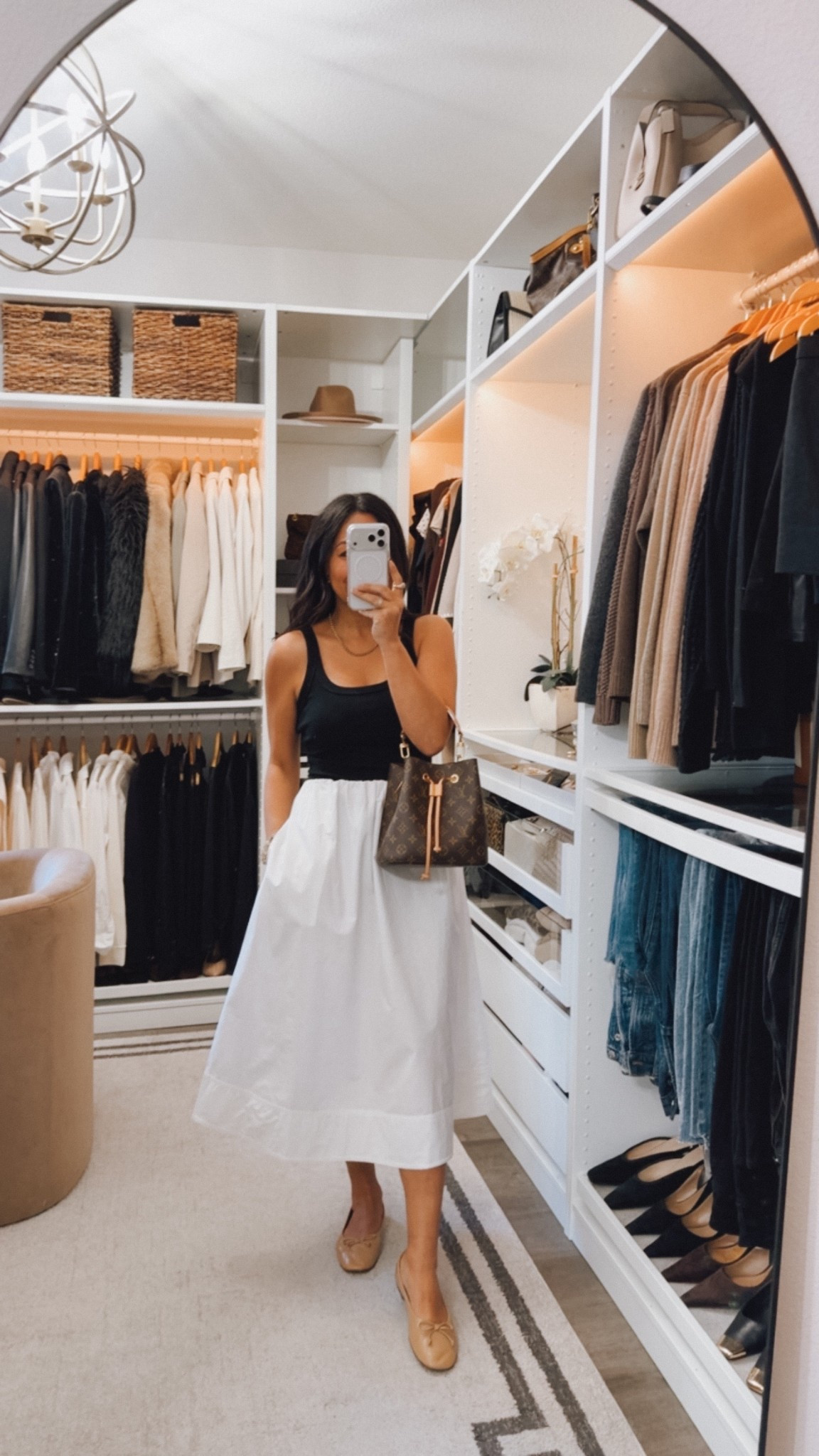 Skirt 30% off! Wearing an xs 
A go-to all spring/summer 

#LTKootd #LTKOver40