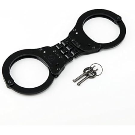 Heartland GreatDeals Double Locking Steel Hand Cuffs Police Handcuffs - Black | Amazon (US)