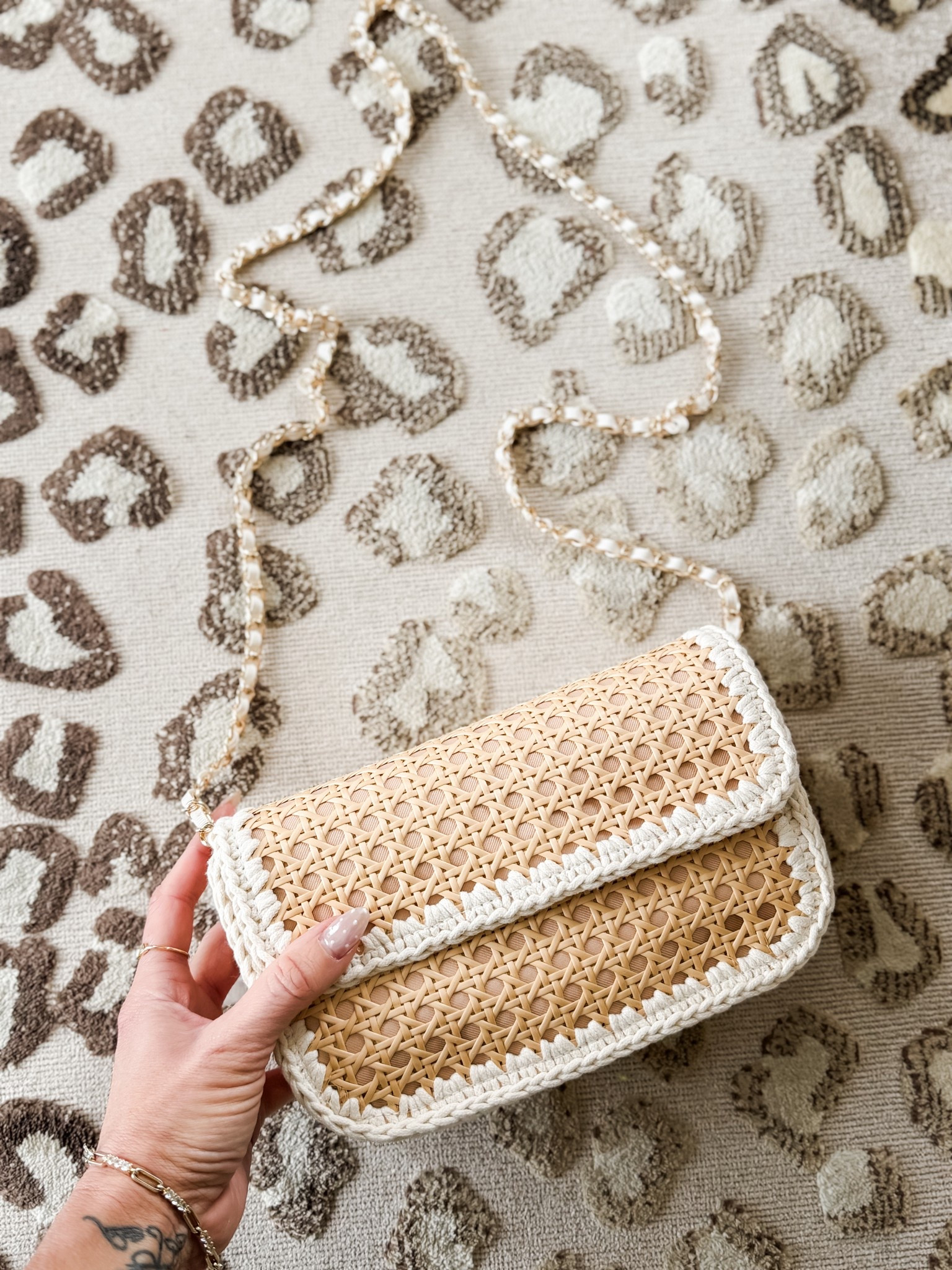 The cutest rattan bag for vacation 

#LTKTravel #LTKootd #LTKSeasonal