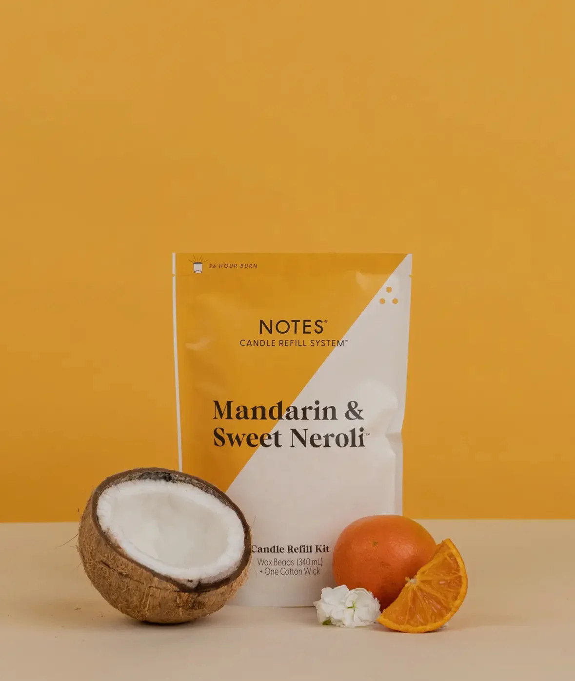 NOTES Candle Refill System Mandarin & Sweet Noroli | The Collection TX 