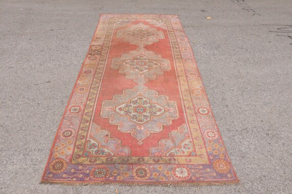 Turkish Rug, Living Room Rug,  10.7x4.4 feet, Oushak Rug, Salon Rug, Runner Rug, Oriental Rug, An... | Etsy (US)