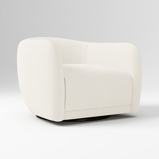 Addie Swivel Armchair | West Elm (US)