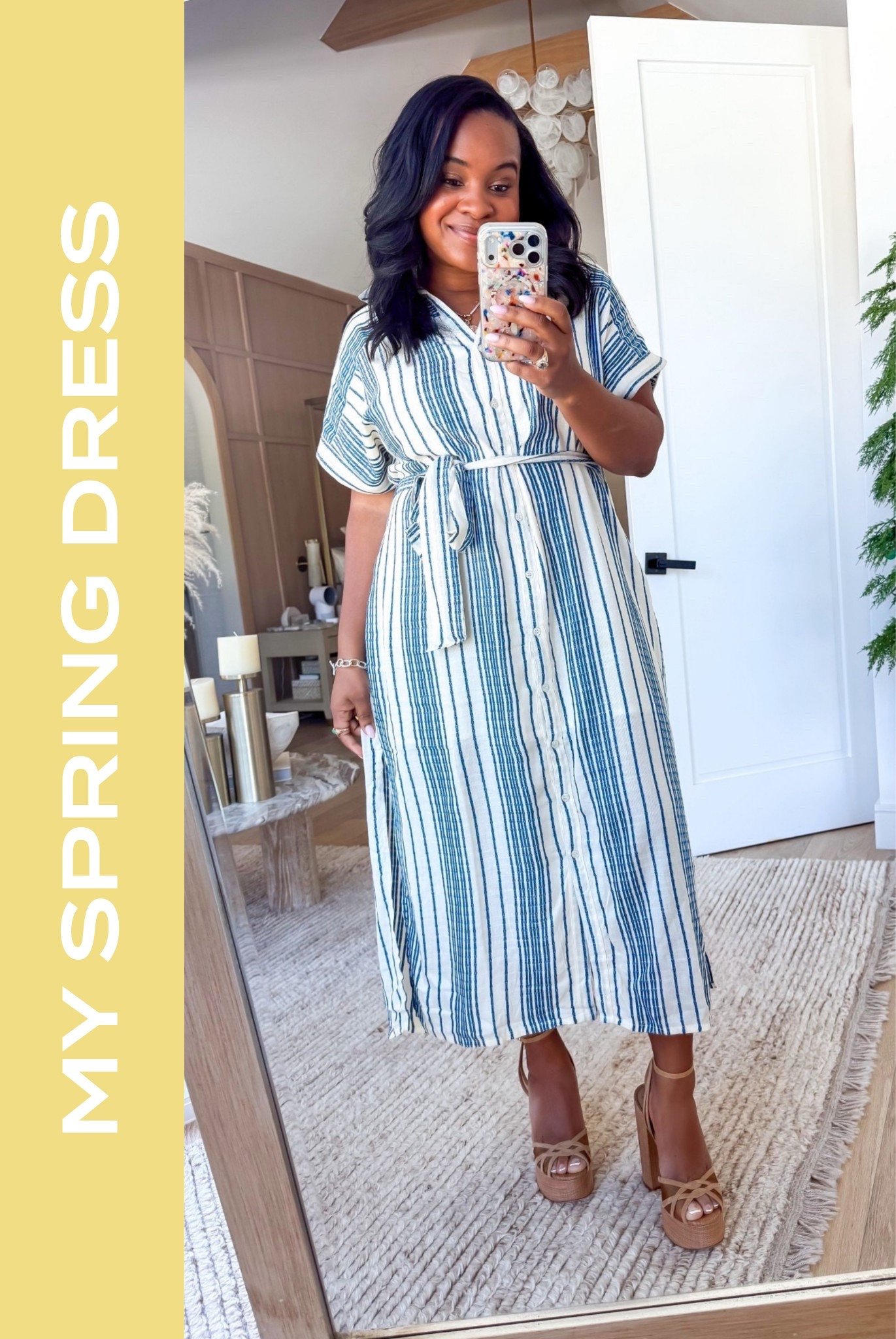 This shirt dress is so flattering on your shape! Use TARYNNEWTON40

#LTKSaleAlert #LTKMidsize
