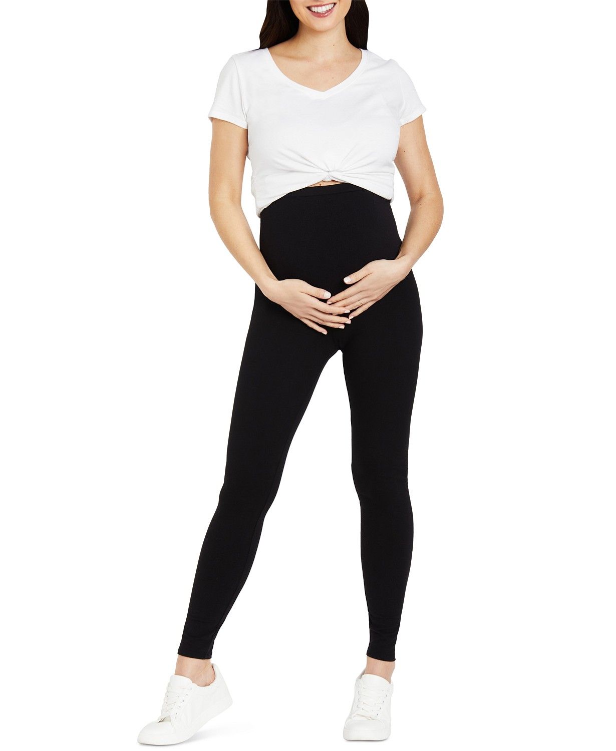 Motherhood Maternity Essential Leggings & Reviews - Maternity - Women - Macy's | Macys (US)