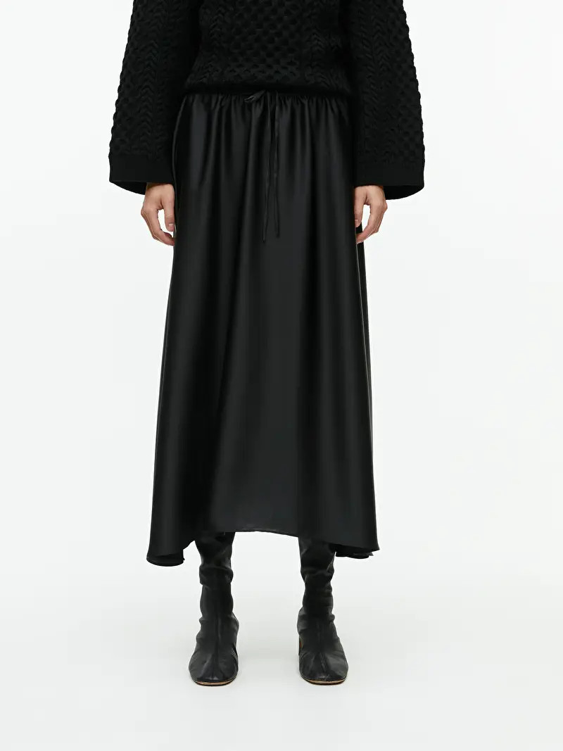 Midi Satin Skirt | ARKET (US&UK)