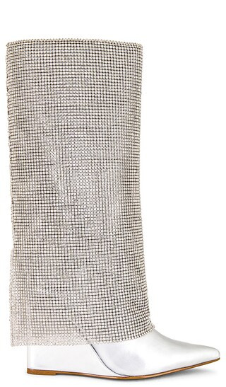 Riski Boot in Silver | Revolve Clothing (Global)