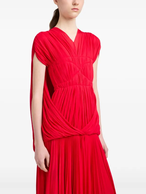 Proenza Schouler Rumi Maxi Dress  | Red | FARFETCH | Farfetch Global