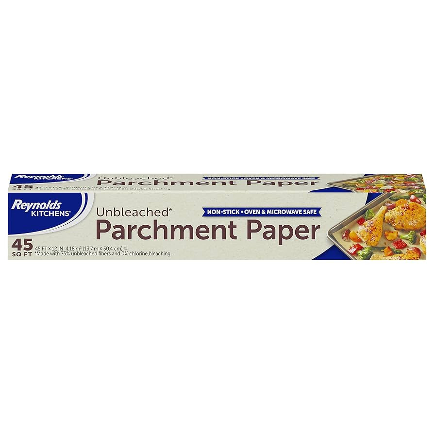 Reynolds Kitchens Unbleached Parchment Paper Roll, Non Stick Parchment Paper for Cooking and Baki... | Amazon (US)