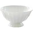 DOITOOL Ceramic Footed Bowl Round Pedestal Bowl Decorative Fruit Bowl Holder Dessert Display Stan... | Amazon (US)