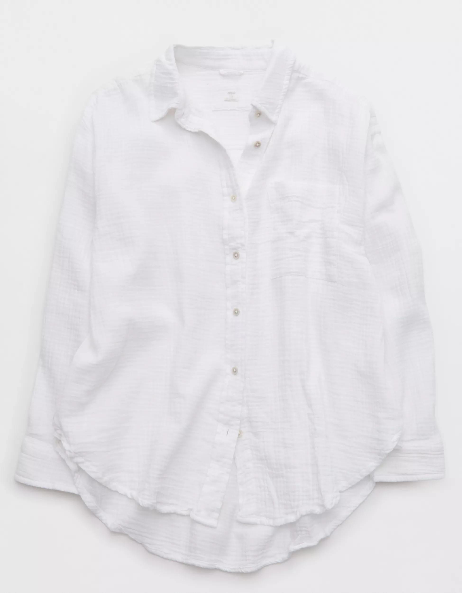 Aerie Day-Off Cover Up Shirt | Aerie