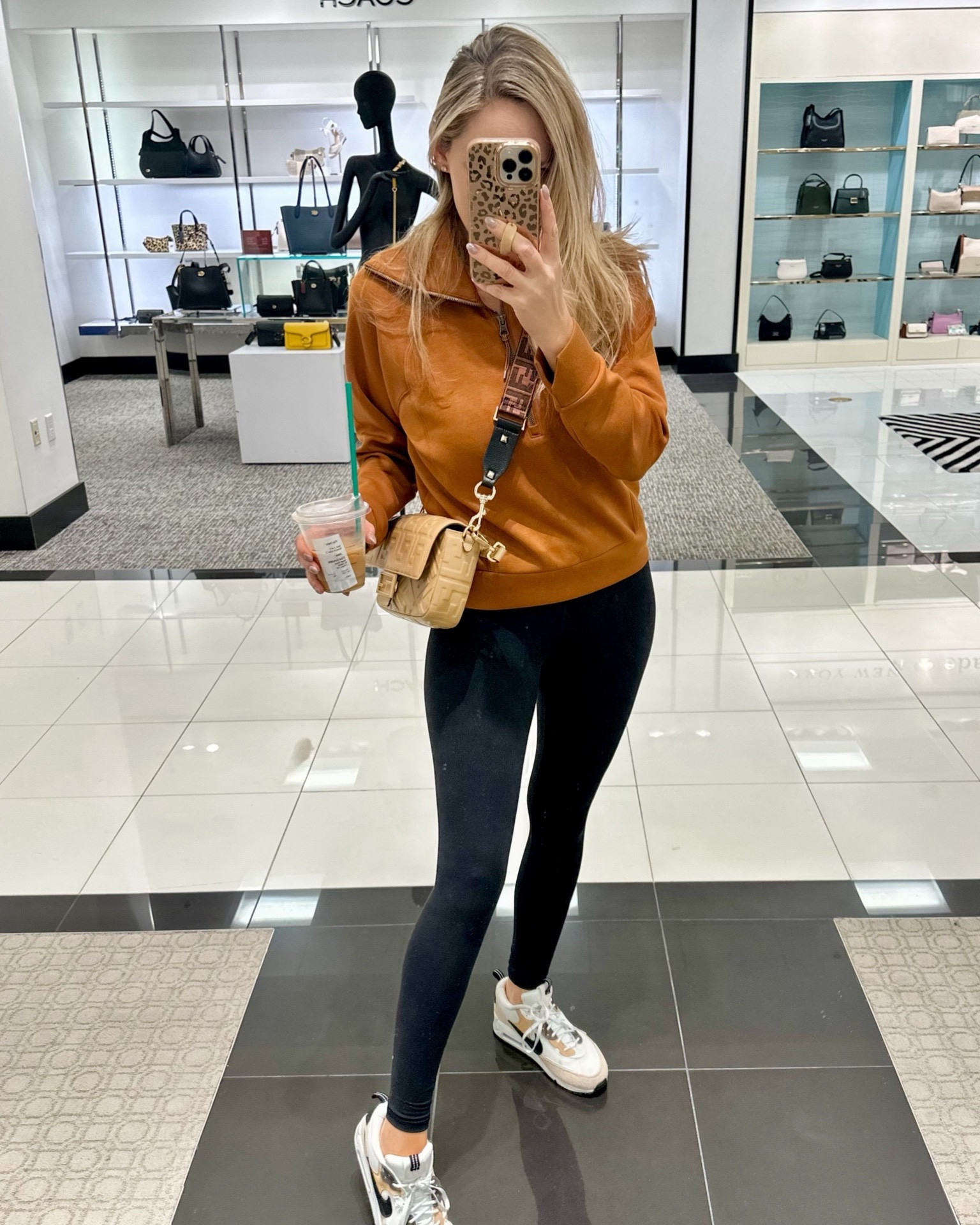 Casual fall outfit for the mall! Obsessed with my Spanx sweater I wear it everywhere!!!

#LTKshoecrush #LTKstyletip #LTKover40