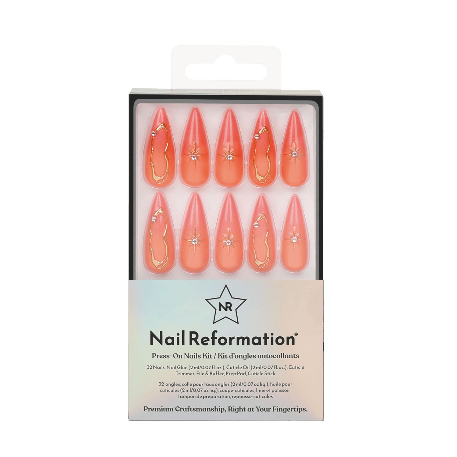 Pink Lemonade Press On Nails | Sally Beauty